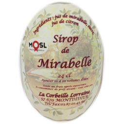 Sirop de Mirabelle Artisanal