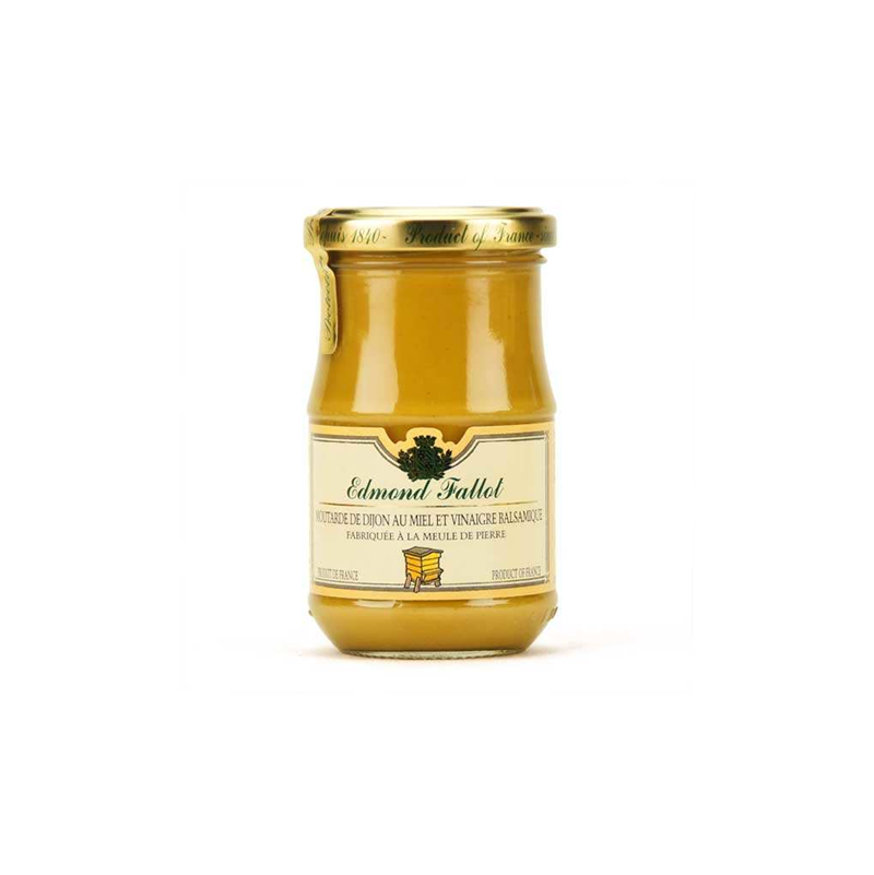 Moutarde de Dijon au Miel et au Vinaigre Balsamique
