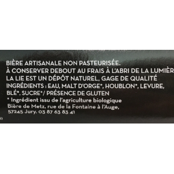Bière de Metz Blanche