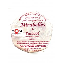 Mirabelle à l'alcool