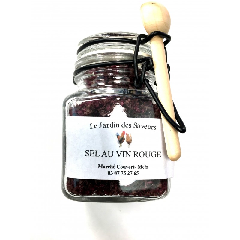 Sel au Vin Rouge à 6,95 € au Jardin Des Saveurs