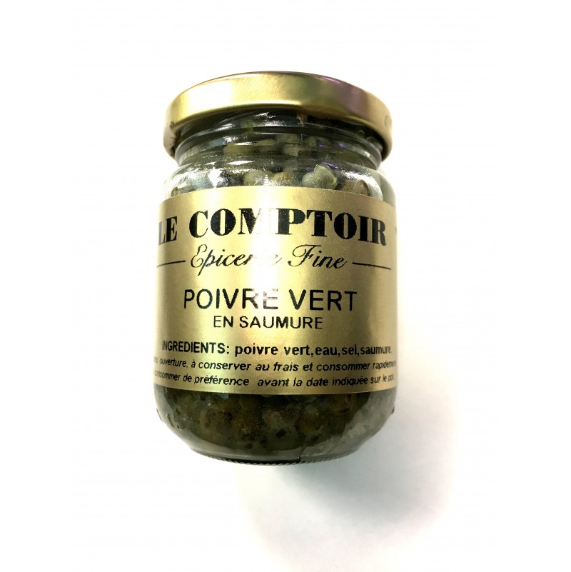 Poivre vert : en saumure, déshydraté ou lyophilisé