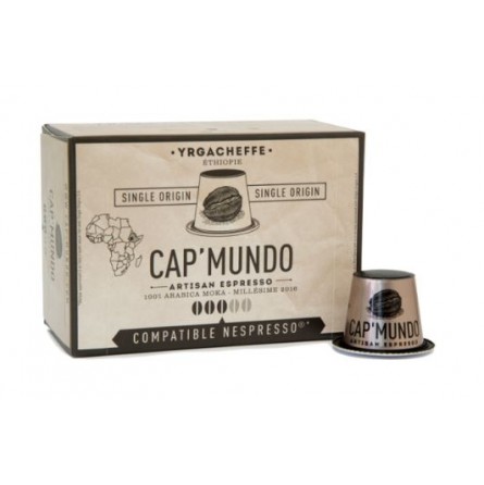 Boite de 10 Capsules - Cap'Mundo - YRGACHEEF Boite de 10 Capsules - Cap'Mundo - YRGACHEEF