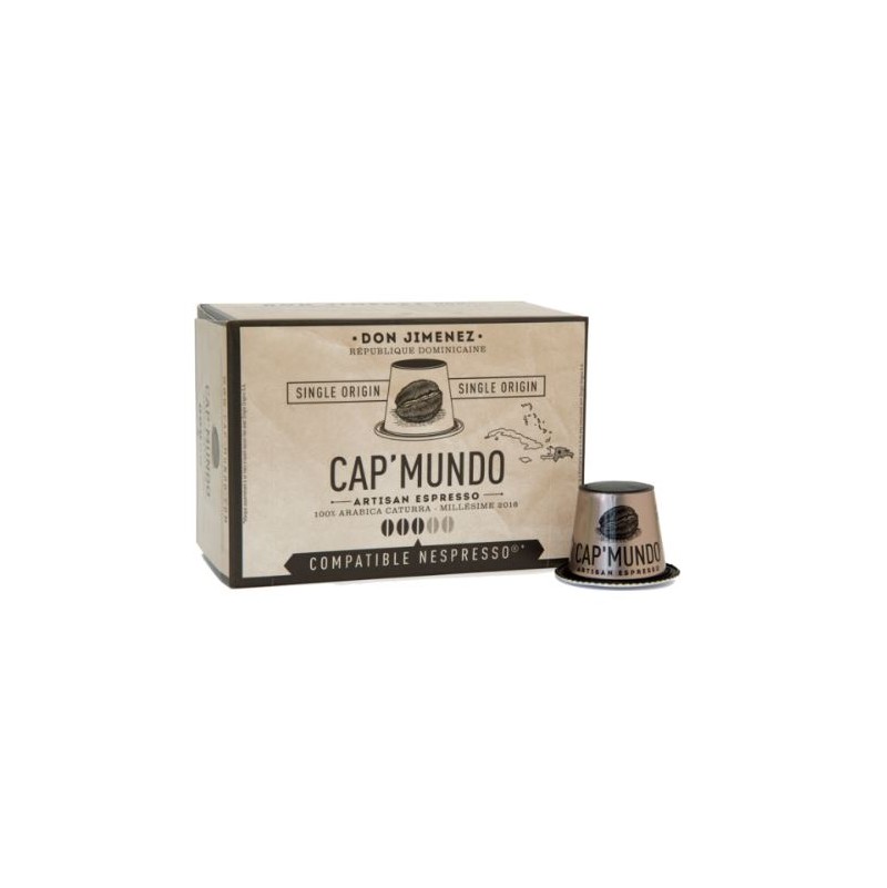 Boite de 10  Capsules - Cap'Mundo - DON JIMENEZ
