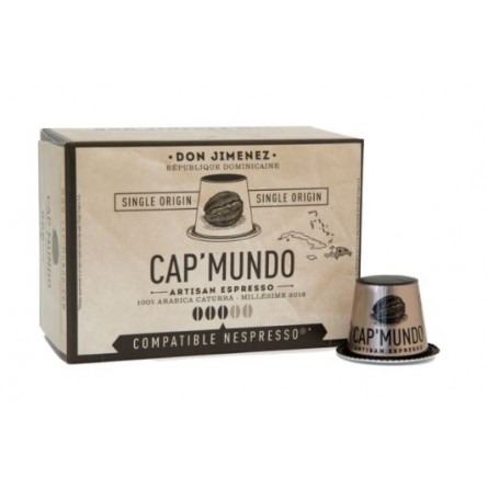Boite de 10 Capsules - Cap'Mundo - DON JIMENEZ Boite de 10 Capsules - Cap'Mundo - DON JIMENEZ