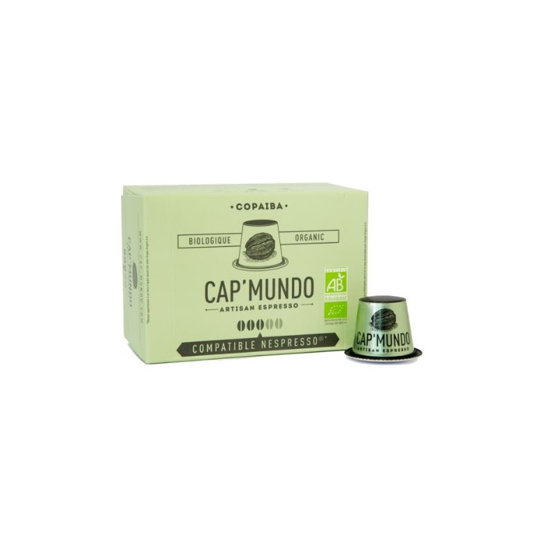 Boite de 10  Capsules - Cap'Mundo - COPAIBA BIO