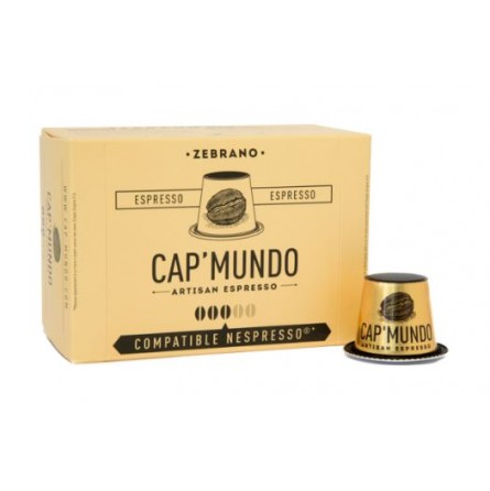 Boite de 10 Capsules - Cap'Mundo - ZEBRANO Boite de 10 Capsules - Cap'Mundo - ZEBRANO
