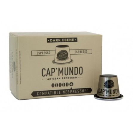 Boite de 10 Capsules - Cap'Mundo - DARK EBENE Boite de 10 Capsules - Cap'Mundo - DARK EBENE