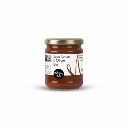 Sauce Tomate aux Olives Bio