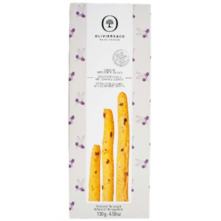 Grissini aux Olives Noires Grissini aux Olives Noires