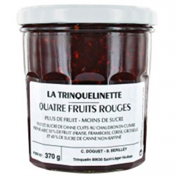 Confiture Quatre Fruits Rouges