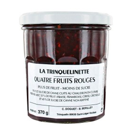 Confiture Quatre Fruits Rouges