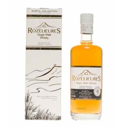 Whisky single malt "Subtil Collection" G.Rozelieures