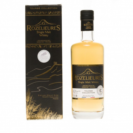 Whisky single malt "Tourbé collection" G. Rozelieures