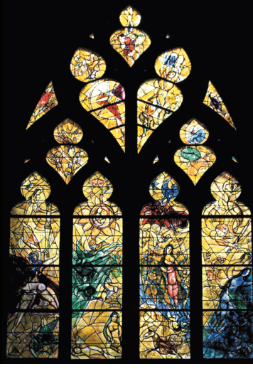 Vitrail Chagall Cathédrale de Metz