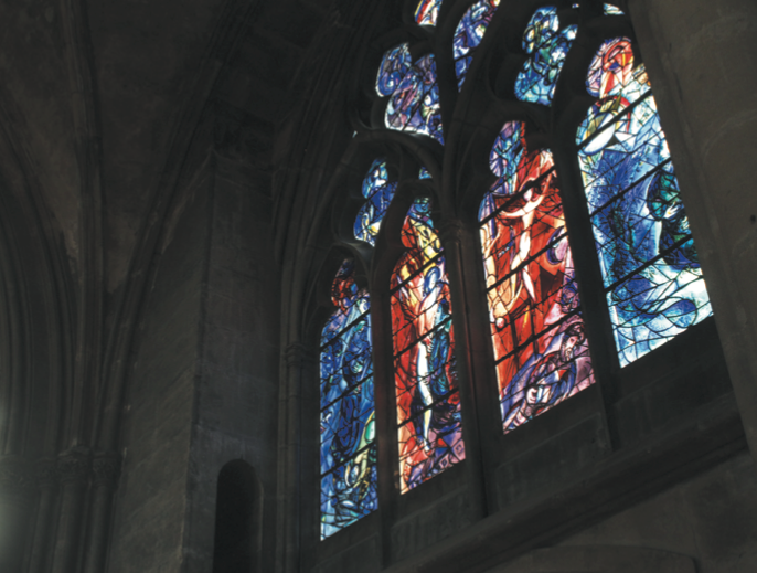 Vitrail Chagall Cathédrale de Metz